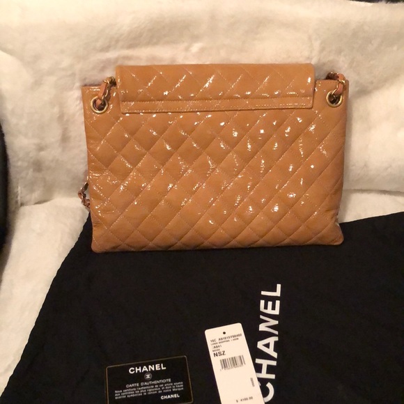 Chanel beige large handbag - Picture 3 of 7